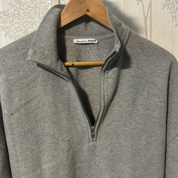 Reformation 1/4 zip - Picture 3 of 5